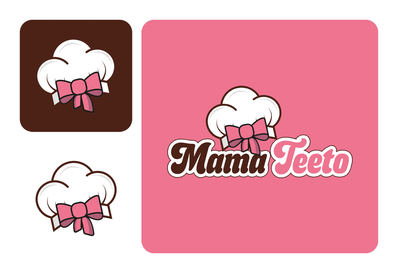 Home Cooking Project Logo and Branding - Mama Teeto - ديزلاين | Desline