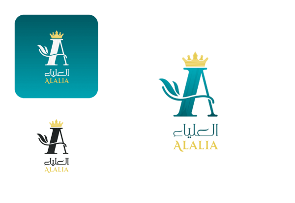 تصميم شعار وهوية العلامة الشخصية - العلياء